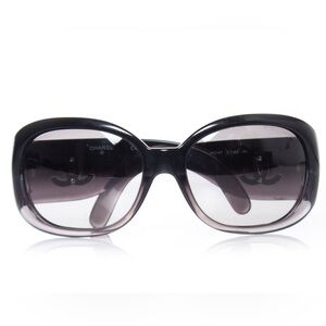 CHANEL, Black Gradient Sunglasses